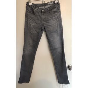 AG Grey Skinny Jeans